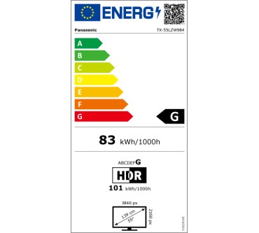 Produktbild Panasonic TX-55LZW984