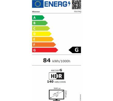 Produktbild Hisense 55U7HQ